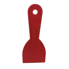 ABS Material 76mm Plastic Putty Knife Plastic Scraper Red Color Paint Scraper